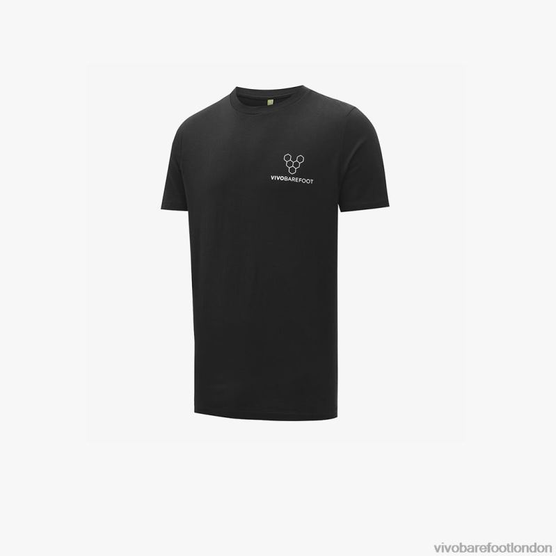 Rapanui T Shirt Mens Black 000VH119 Men Vivobarefoot Sale Black