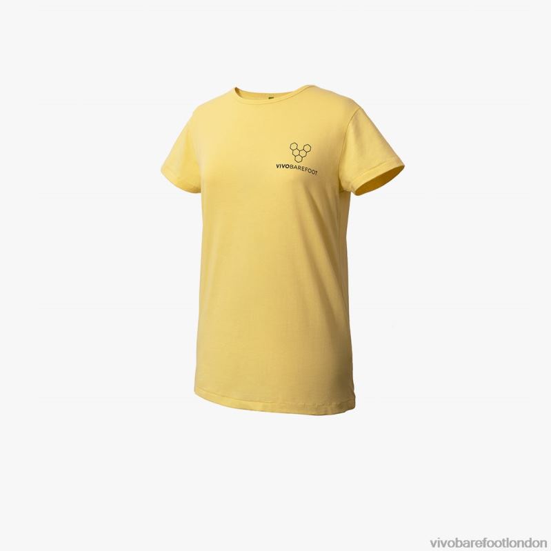 Rapanui T shirt Womens Yellow 000VH117 Women Vivobarefoot Sale Yellow